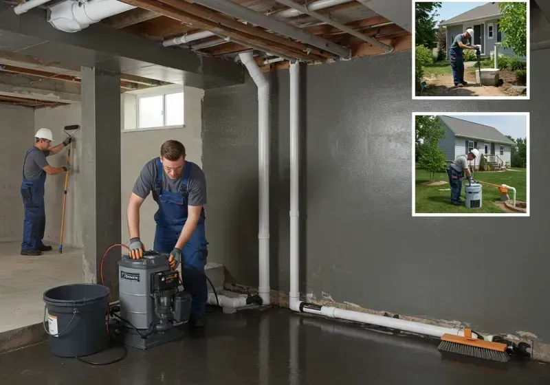 Basement Waterproofing and Flood Prevention process in Lanett, AL